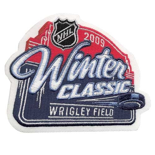 Detroit Red Wings vs. Chicago Blackhawks 2009 NHL Winter Classic National Emblem Jersey Patch