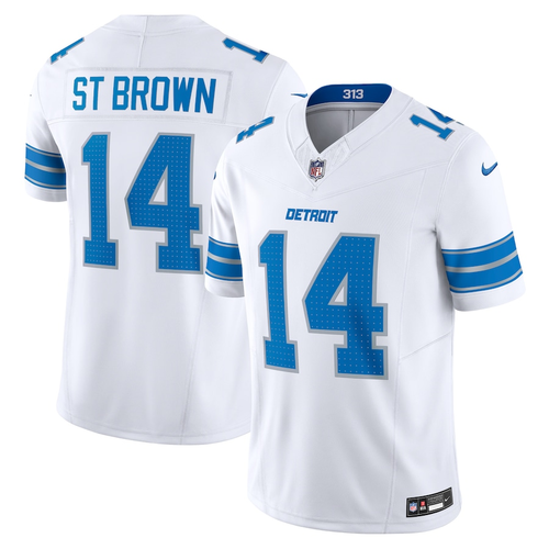 Amon-Ra St Brown Detroit Lions Nike Vapor F.U.S.E. Limited Jersey - White