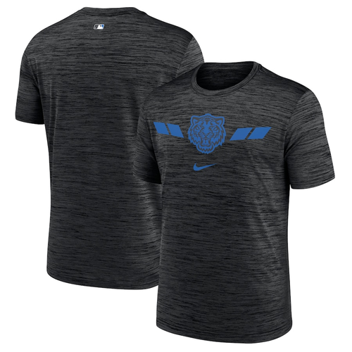Detroit Tigers Nike 2024 City Connect Authentic Collection Practice Velocity Performance T-Shirt - Navy