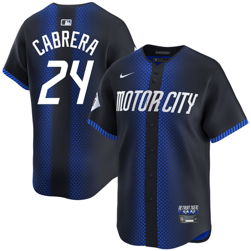 Miguel Cabrera Detroit Tigers Nike City Connect Limited Jersey - Navy