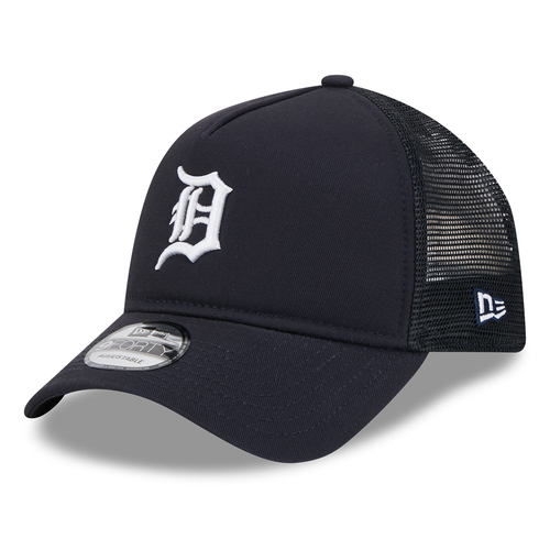 Detroit Tigers New Era Home A-Frame 9FORTY Adjustable Hat - Navy