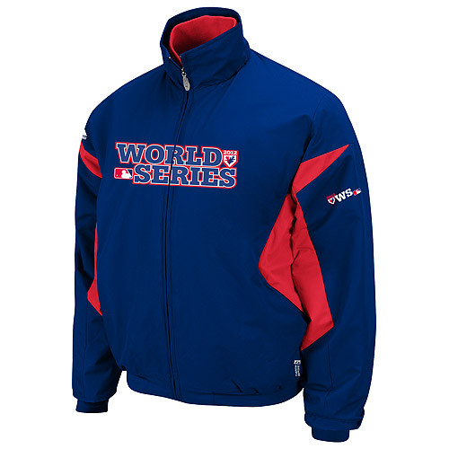 Detroit Tigers Majestic 2012 World Series Therma Base Full Zip