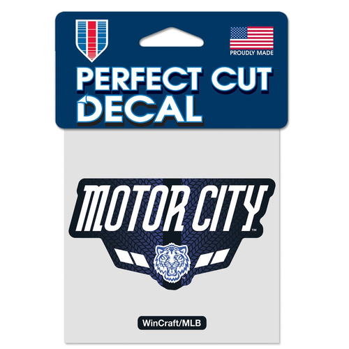 Detroit Tigers WinCraft 2024 City Connect 4" x 4" Perfect Cut Decal