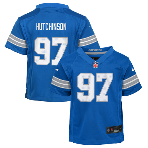 Aidan Hutchinson Detroit Lions Toddler Game Jersey - Blue