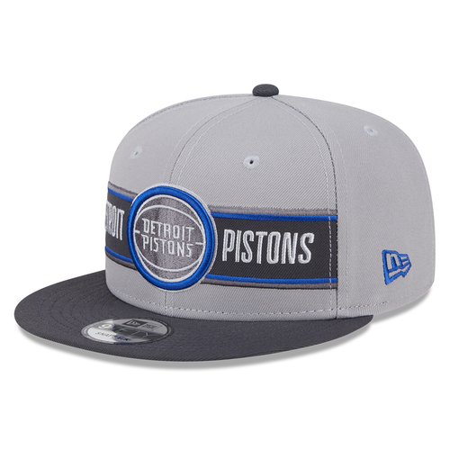 Detroit Pistons New Era 2024 NBA Draft 9Fifty Snapback Hat - Gray/Graphite