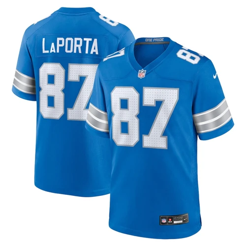 Sam LaPorta Detroit Lions Nike Youth Game Jersey - Blue