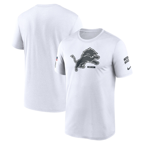 Detroit Lions Nike 2024 Salute to Service Legend Performance T-Shirt - White