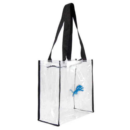 Detroit Lions Little Earth Clear Square Stadium Tote