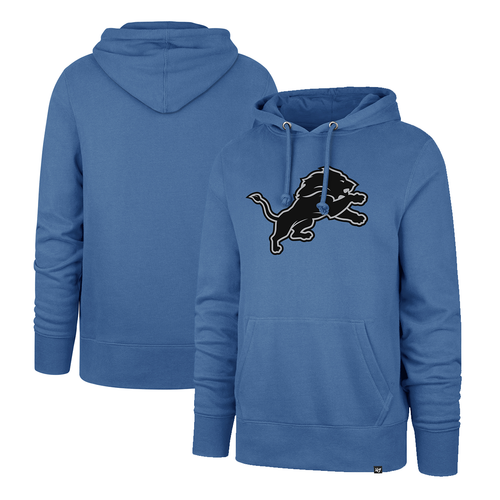 Detroit Lions ‘47 Alternate Logo Headline Pullover Hoodie - Blue