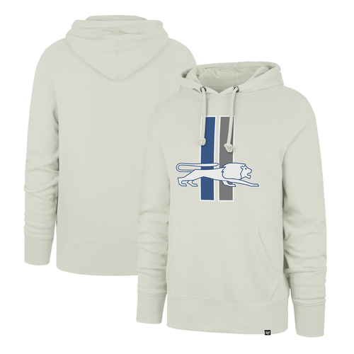 Detroit Lions ’47 Retro Headline Pullover Hoodie - Dune