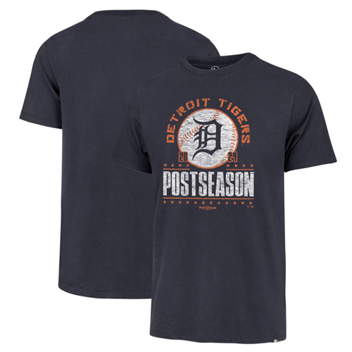 Detroit Tigers ’47 2024 MLB Postseason Franklin T-Shirt - Navy