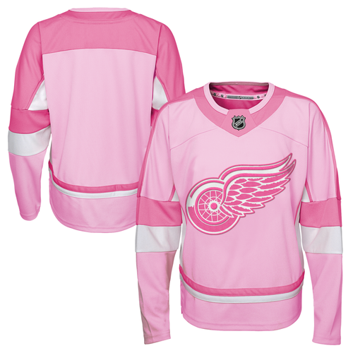Detroit Red Wings Outerstuff Toddler Replica Jersey - Pink