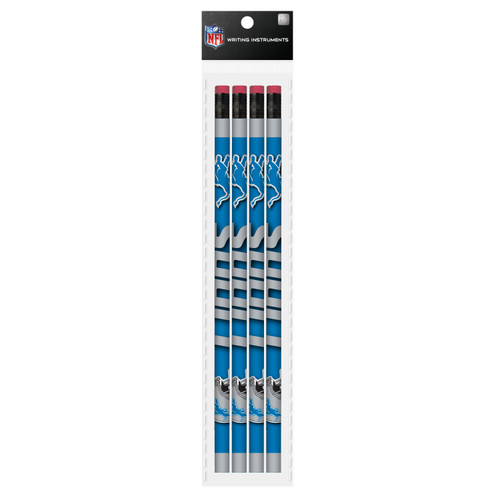 Detroit Lions MOJO 4-Pack Wood Pencils
