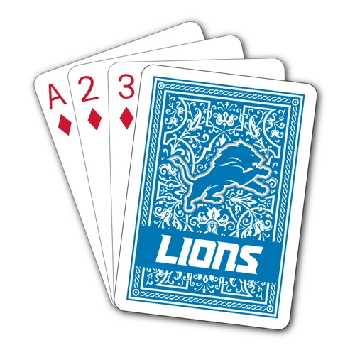 Detroit Lions MOJO Playing Cards