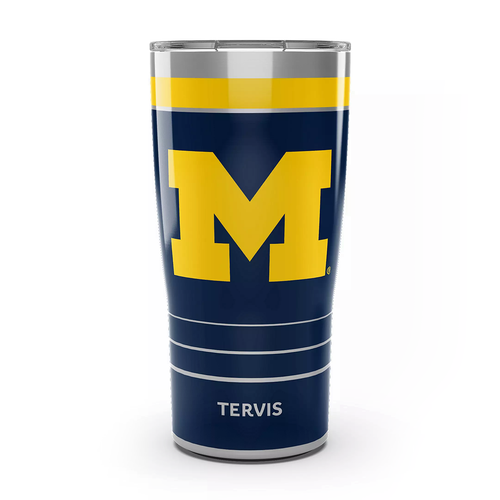 Michigan Wolverines Tervis 20oz. MVP Stainless Steel Tumbler - Navy
