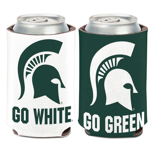 Michigan State Spartans WinCraft Slogan Double-Sided Can Cooler