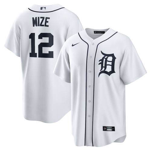 Casey Mize Detroit Tigers Nike Home Player Replica Jersey - White