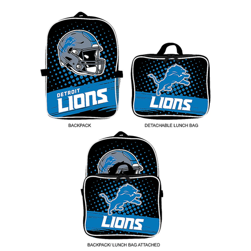 Detroit Lions MOJO Backpack Lunch Bag