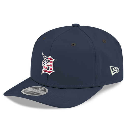 Detroit Tigers New Era USA 9SEVENTY Stretch-Snap Hat - Navy