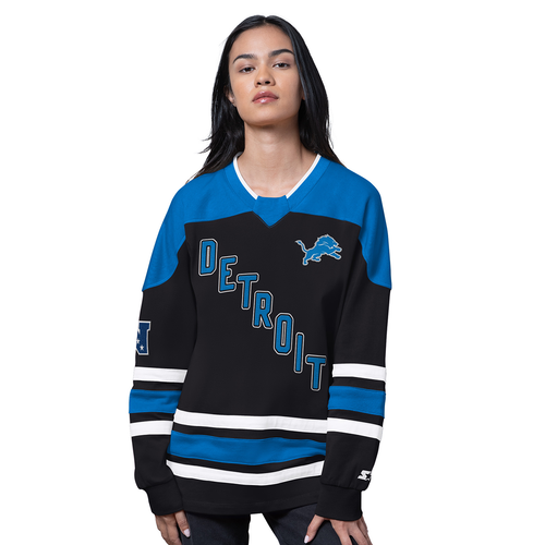 Detroit Lions Starter Women's Dream Team Long Sleeve Tunic - Black