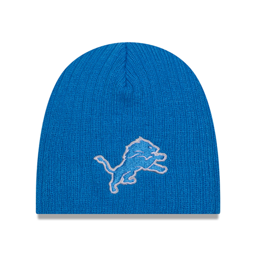 Detroit Lions New Era Infant/Newborn Mini Fan Knit Hat - Blue