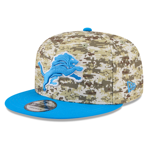 Detroit Lions New Era 2025 Salute to Service 9FIFTY Snapback Hat - Camo