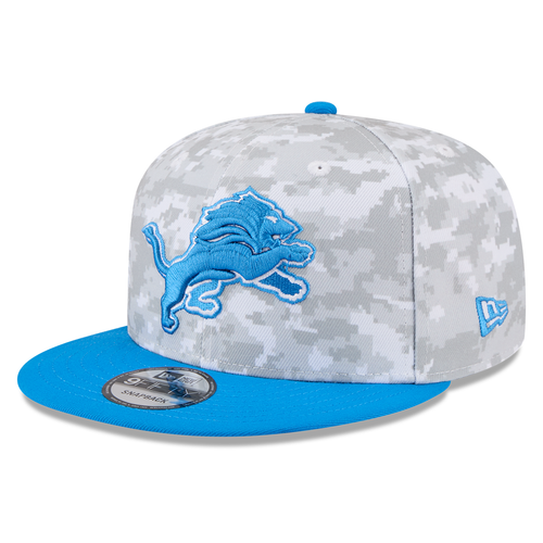 Detroit Lions New Era 2025 Salute to Service 9FIFTY Snapback Hat - Artic Camo
