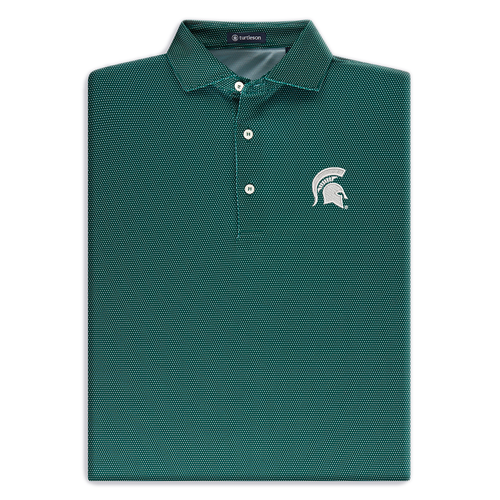 Michigan State Spartans Turtleson Alex Performance Polo - Green