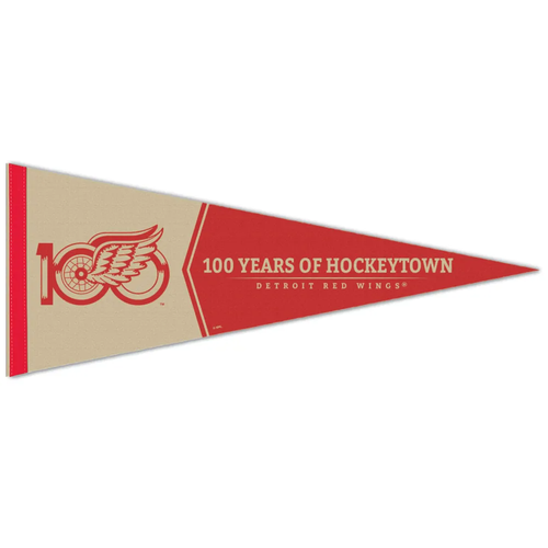 Detroit Red Wings WinCraft Centennial Premium Pennant