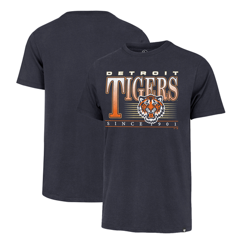 Detroit Tigers '47 Wynwood Franklin Logo T-Shirt - Navy