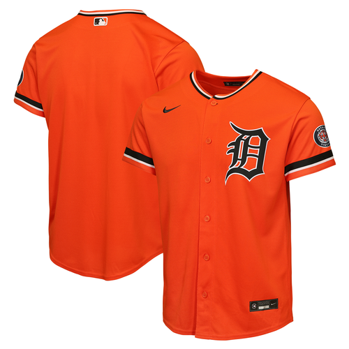 Detroit Tigers Nike Youth Alternate Home Stadium Jersey - Orange