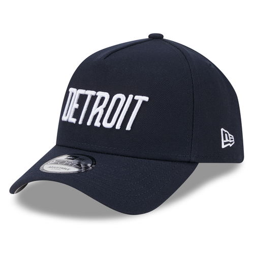 Detroit Tigers New Era City Connect A-Frame 9FORTY Adjustable Hat - Navy