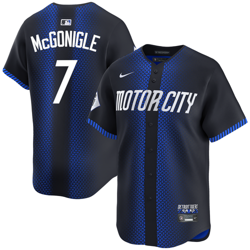 Kevin McGonigle Detroit Tigers Nike City Connect Limited Jersey - Navy