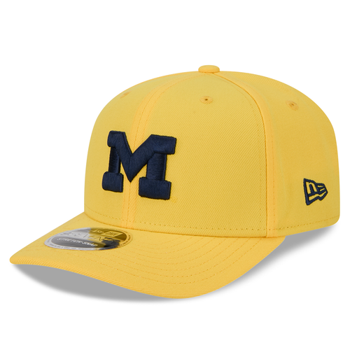 Michigan Wolverines New Era 9SEVENTY Stretch-Snap Hat - Yellow