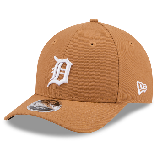 Detroit Tigers New Era M-Crown 9FORTY Adjustable Hat- Light Bronze