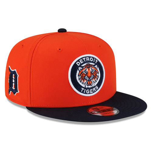 Detroit Tigers New Era Alternate 2Tone 9FIFTY Snapback Hat - Orange/Navy