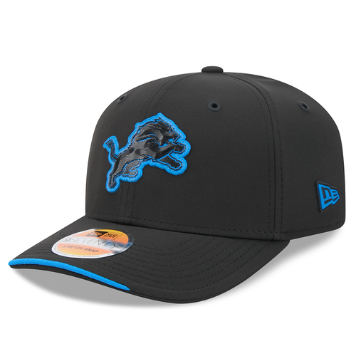 Detroit Lions New Era 2026 Sideline 9SEVENTY Stretch-Snap Hat - Black