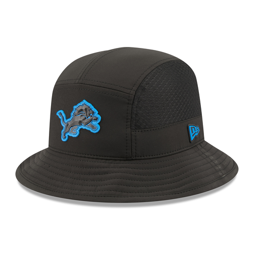 Detroit Lions New Era 2026 Sideline Bucket Hat - Black