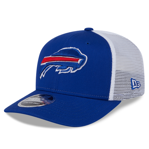 Buffalo Bills New Era Trucker 9SEVENTY Stretch-Snap Hat - Royal/White