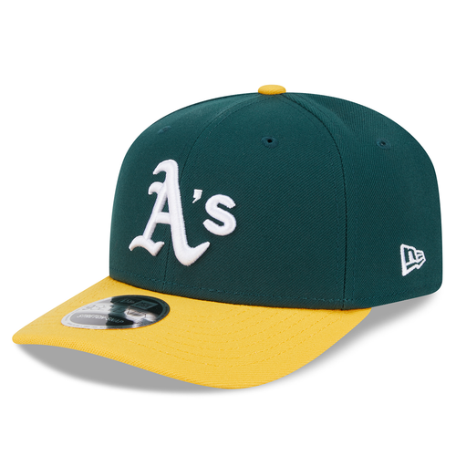 Athletics New Era 2Tone 9SEVENTY Stretch-Snap Hat - Green/Gold