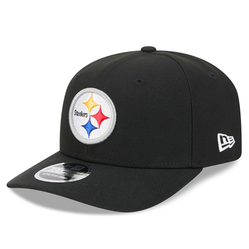 Pittsburgh Steelers New Era 9SEVENTY Stretch-Snap Hat - Black