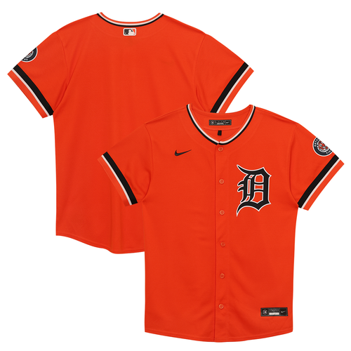 Detroit Tigers Nike Preschool Alternate Home Stadium Jersey - Orange