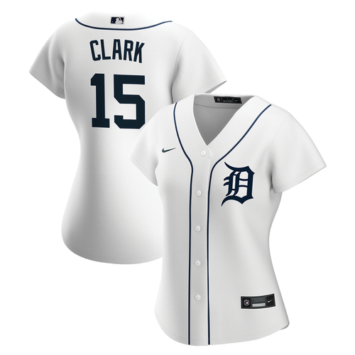 Max Clark Detroit Tigers Nike Women's Home Replica Jersey - White