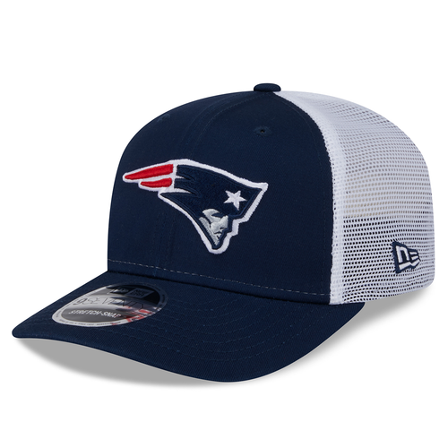 New England Patriots New Era Trucker 9SEVENTY Stretch-Snap Hat - Navy/White
