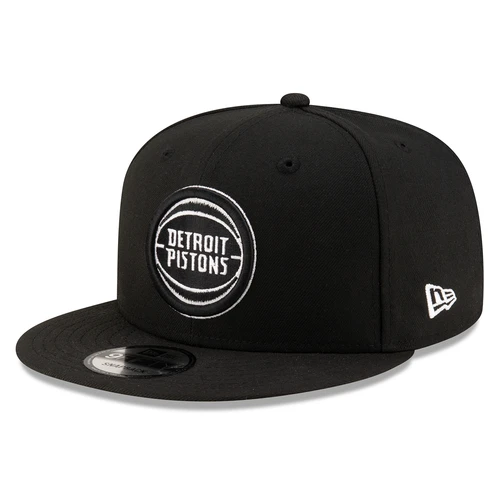 Detroit Pistons New Era 9FIFTY Snapback Hat - Black