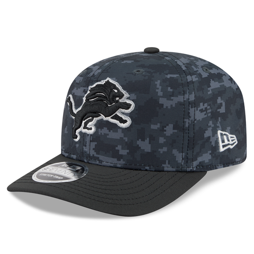 Detroit Lions New Era 2026 Salute To Service 9SEVENTY Adjustable Hat - Black