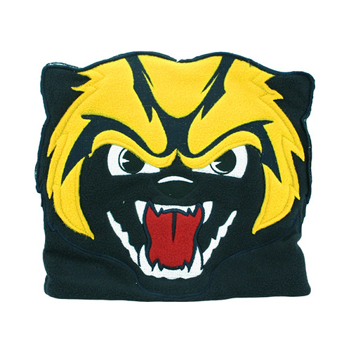 New Era Michigan Wolverines Child Navy Fuzzy Mascot Winter Hat