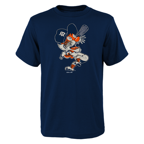 City Bird Leaping Tiger Detroit T-Shirt 4XL