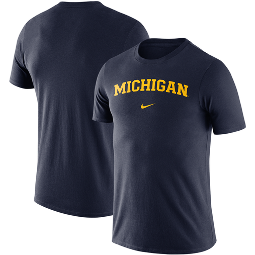 Nike University of Michigan Baseball Navy Replica Jersey