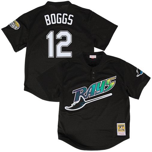 Mitchell & Ness Tampa Bay Rays Black Wade Boggs 1998 Authentic Batting  Practice Pullover Jersey - Gameday Detroit